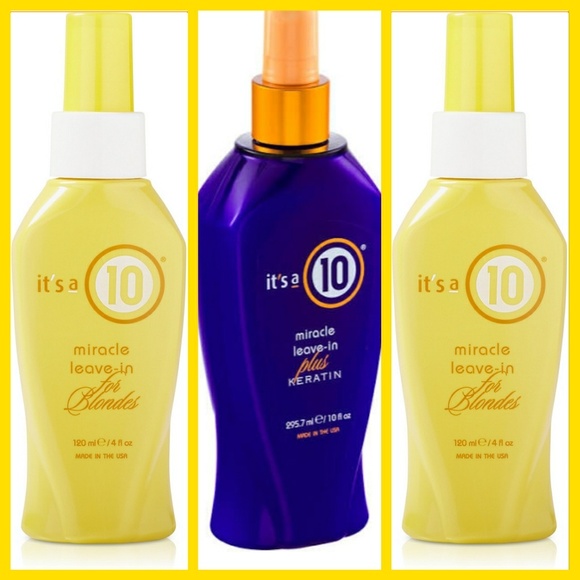 It's a 10⭐Miracle Leave-In+ Keratin/Blondes⭐ - Picture 4 of 8